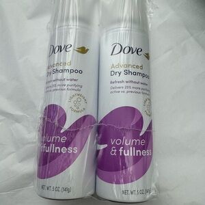 Dove Advanced Dry Shampoo – 2 Pack – 5 oz Each – New & Sealed